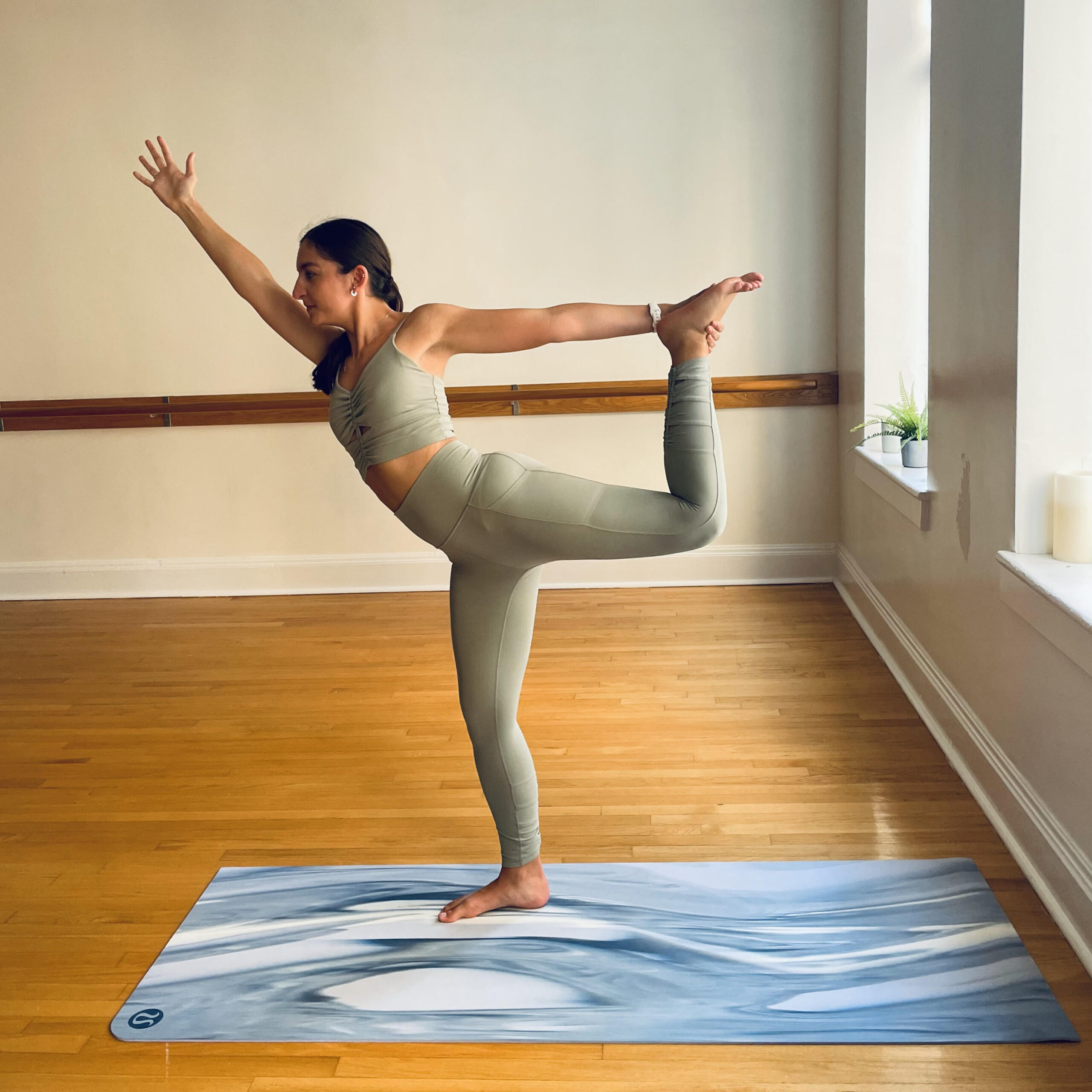 Alana Talvacchia, yoga instructor at Focus Barre & Yoga in Philadelphia, PA